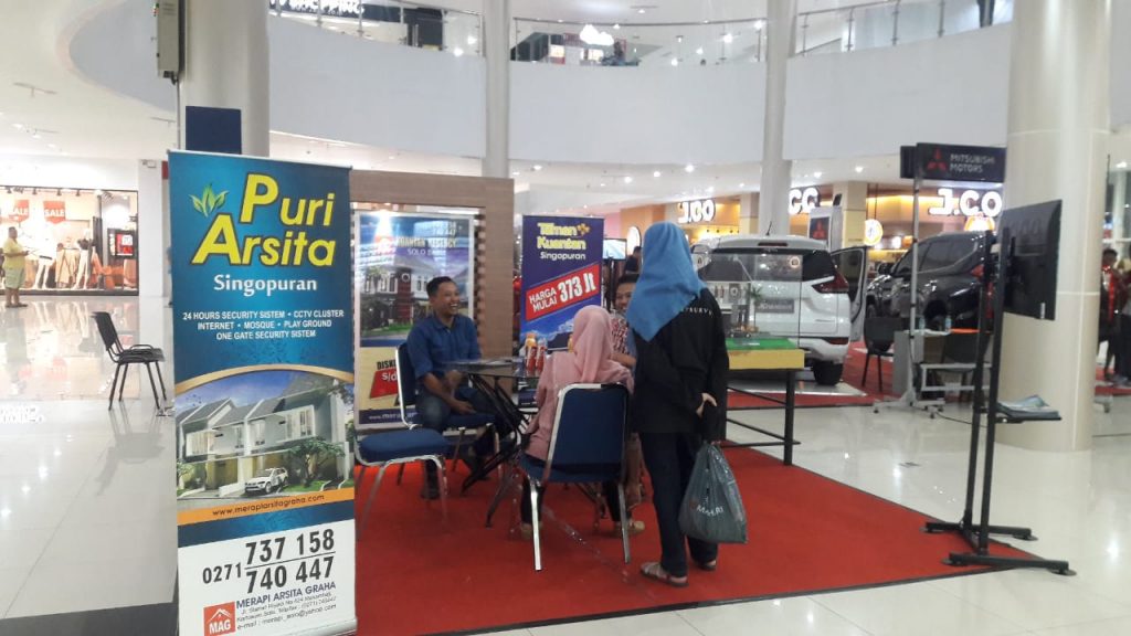Terima Kasih Pengunjung Booth Pameran Rumah Jogja & Solo Merapi Arsita Graha Di Sun City Mall Madiun